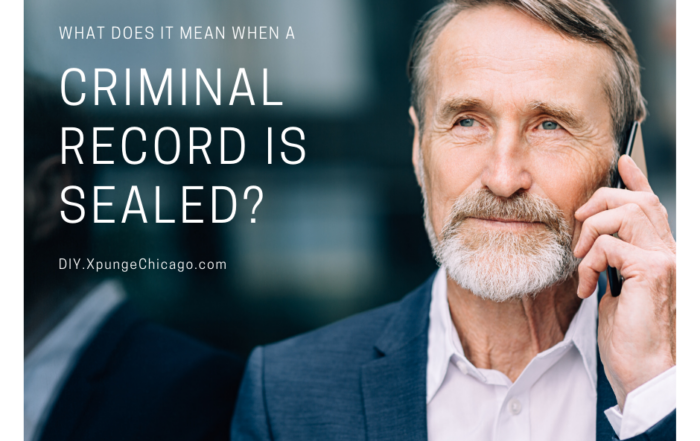 What does it mean when a criminal record is sealed in Illinois